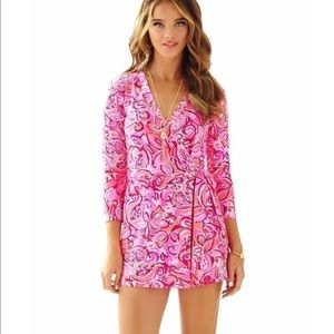 Lilly Pulitzer Karlie wrap romper